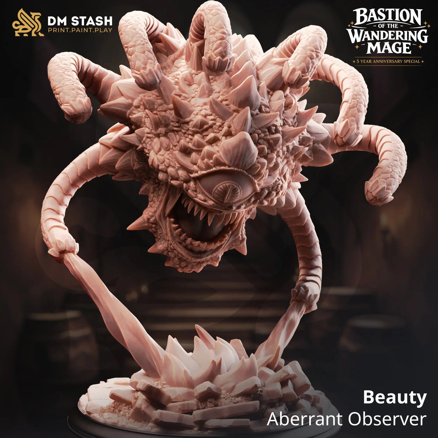 3D Printed Resin Miniature | Large Monstrosity | Aberrant Observer