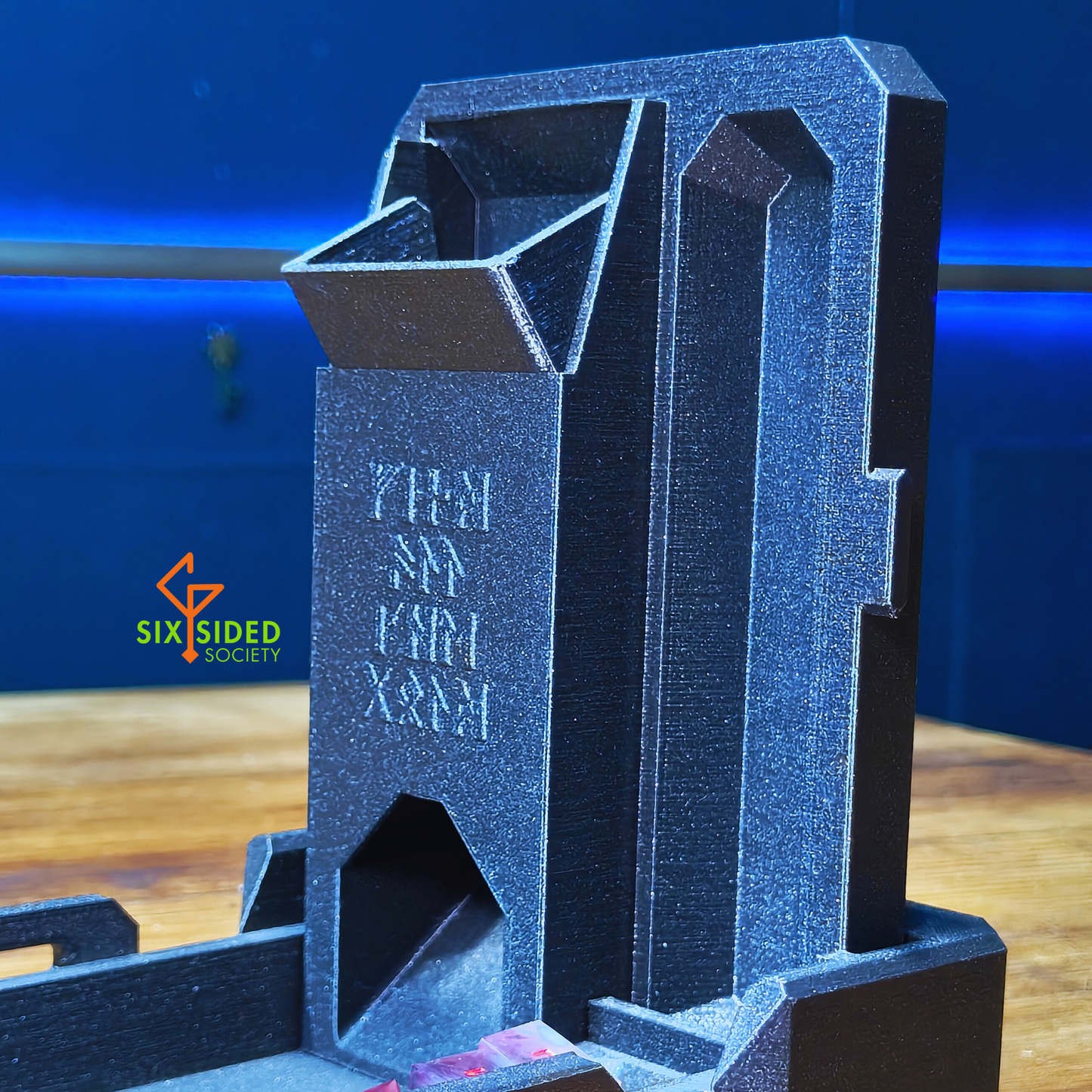Portable Dice Tower Bag | 3D-Printed Elegance for Gamers on the Go