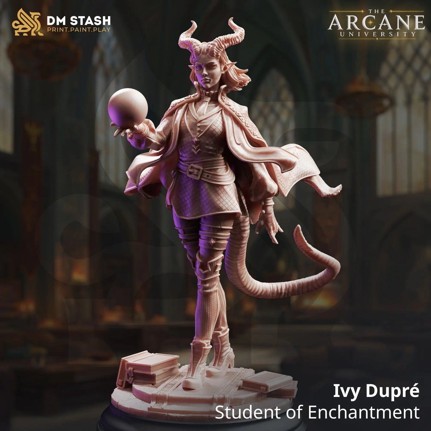 3D Printed Resin Miniature | 32mm Scale | The Arcane Univesity - Nosmeni