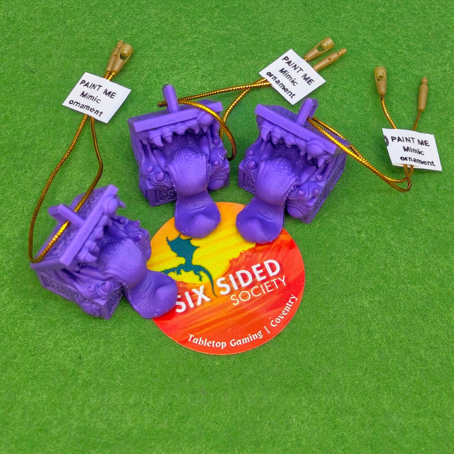 Resin Prints - Six Sided Society