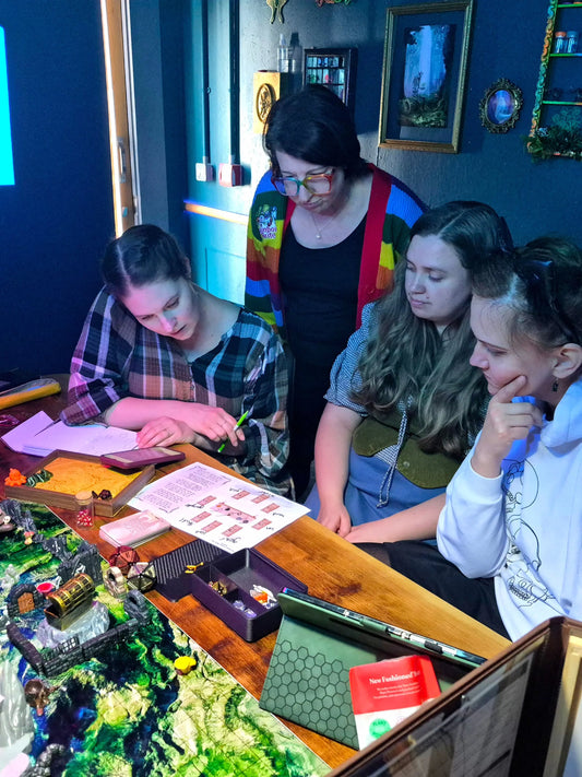 L10 D&D Campaign Women-Only | Monthly Sundays at 4pm | Jun-Nov Six Sided Society