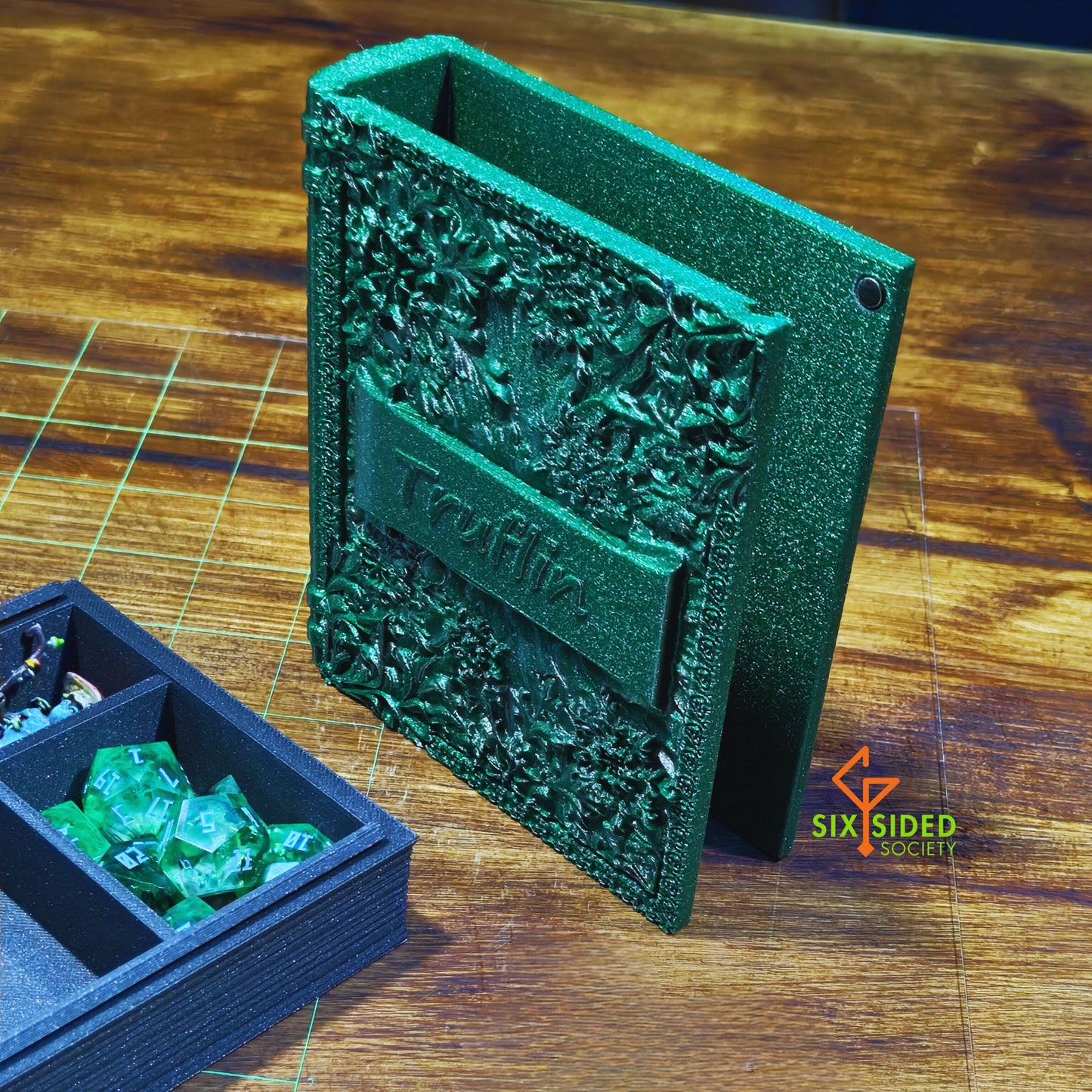 3D Printed Book Trinket Box | Small | Customisable Design