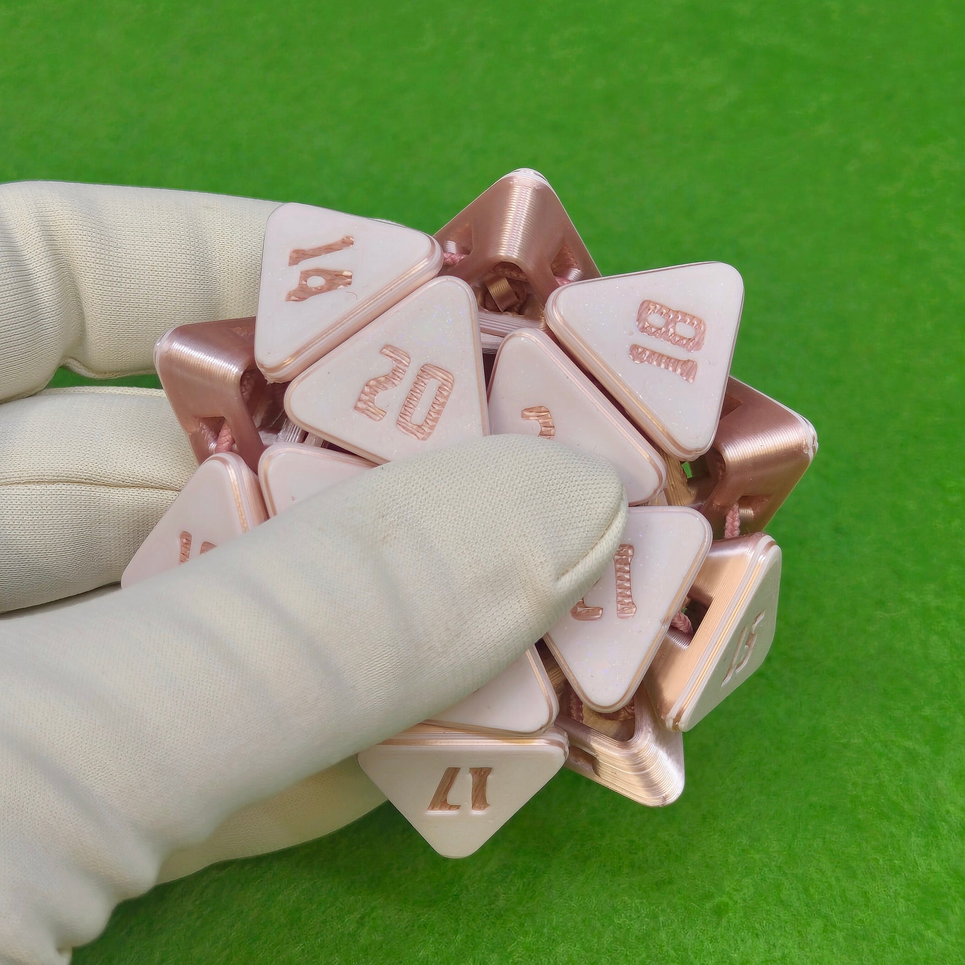 D&D squishable dice, fidget D20, 3D printed gaming accessories, tabletop RPG stress relief toy, gift for Dungeons and Dragons players, squishy D20 for TTRPG gamers.