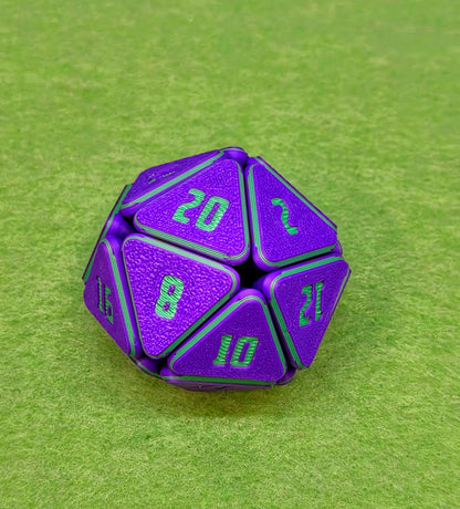 DND Gifts, Squishable D20, Fidget D20, Fidget Dice, Squishy Dice, Sensory Toy, Fidget Toy