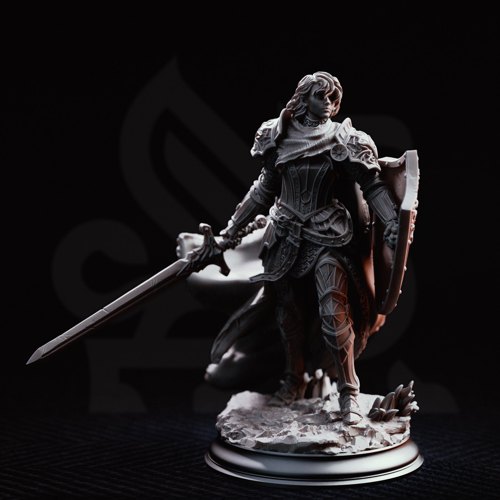 3D Printed Resin Miniature | 32mm Scale | The Dire End - Human Six Sided Society