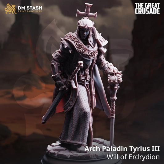 3D Printed Resin Miniature | 32mm Scale | The Great Crusade - Human - Six Sided Society