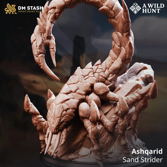 3D Printed Resin Miniature | Huge Monstrosity | Ashqarid - Sand Strider