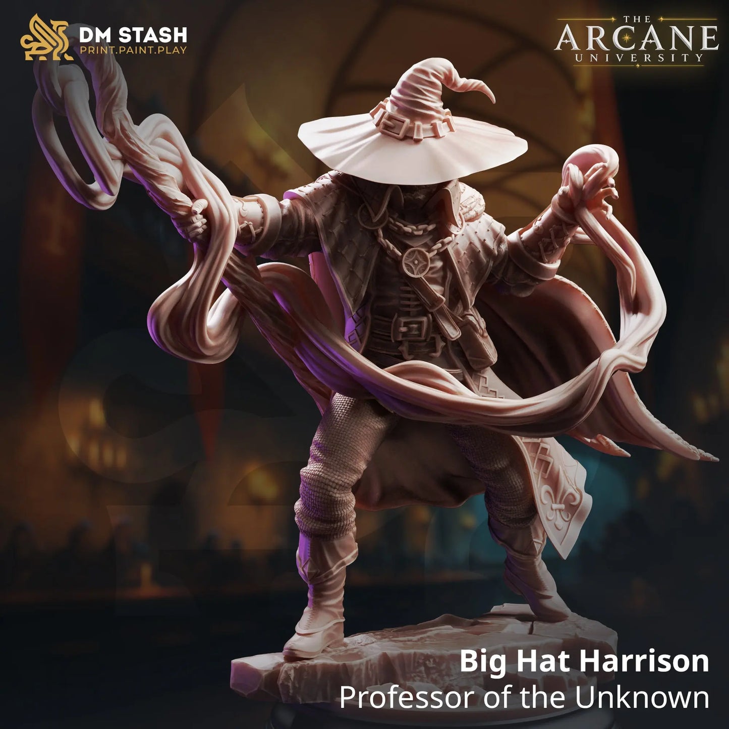 3D Printed Resin Miniature | 32mm Scale | The Arcane Univesity - Unknown