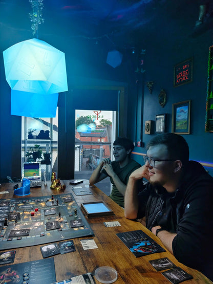 Six Sided Society relaxed and friendly Boardgame Social – Bring Your Own Games night in Coventry! Whether you’re a seasoned strategist or a casual gamer, this is your chance to connect with fellow board game enthusiasts, share your favourite games, and discover new ones.

Bring your own board games or join in on someone else’s — it’s all about community, conversation, and good old tabletop fun. Perfect for solo attendees, couples, or groups. Bring your own drink and snacks, adults only!