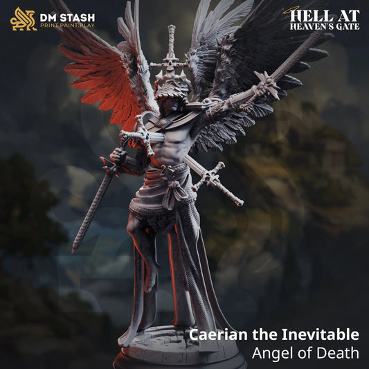 3D Printed Resin Miniature | 32mm Scale | Divine Gambit - Selvaneri - Six Sided Society Coventry UK