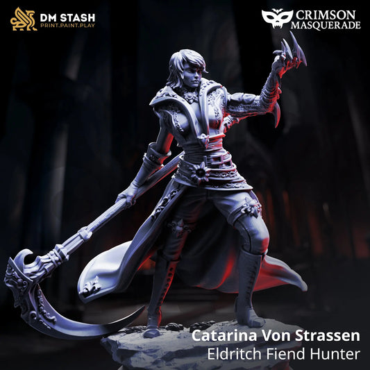 3D Printed Resin Miniature | 32mm Scale |   Red Autumn - Aberration - Six Sided Society
