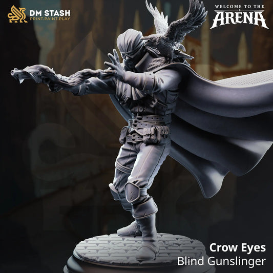 3D Printed Resin Miniature | 32mm Scale | The Arena - Human Six Sided Society