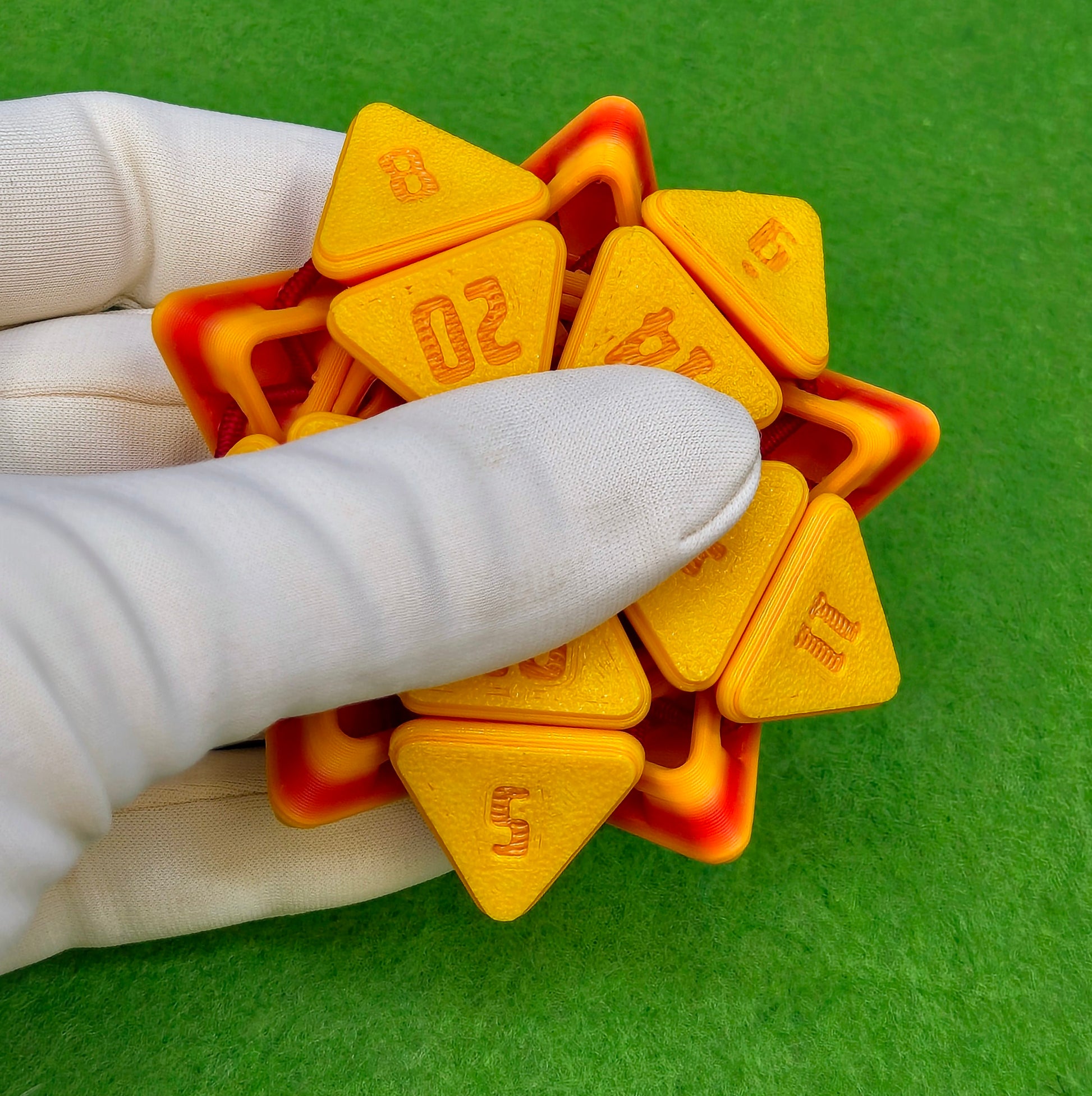 DND 3d Printing Squishable D20, Fidget Toy, Desk Toy, Fidget Dice, Squishy Dice, Sensory Toy, Fidget D20, DND Gifts