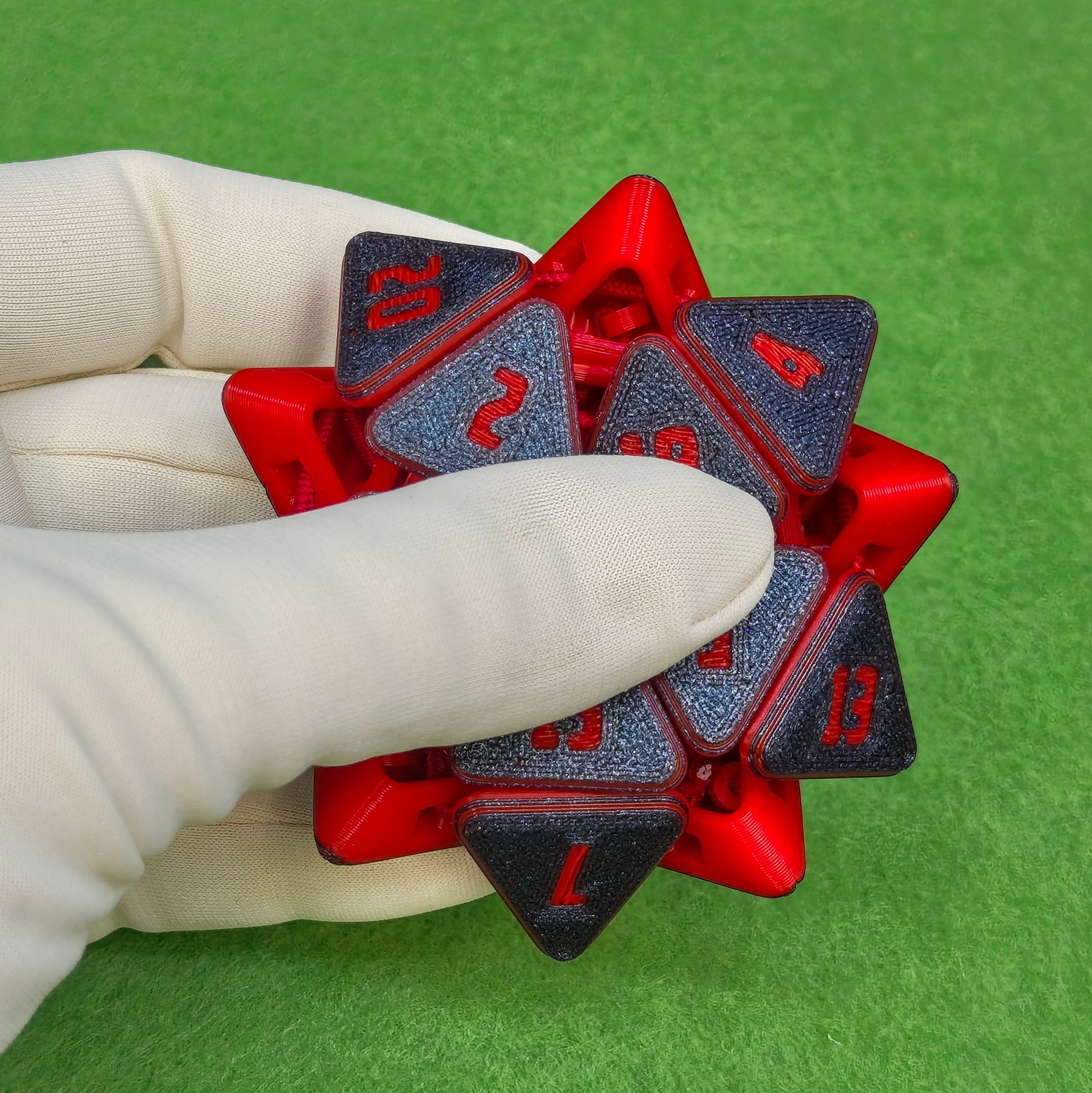 DND 3d Printing Squishable D20, Fidget Toy, Desk Toy, Fidget Dice, Squishy Dice, Sensory Toy, Fidget D20, DND Gifts