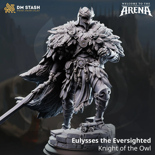 3D Printed Resin Miniature | 32mm Scale | The Arena - Human Six Sided Society