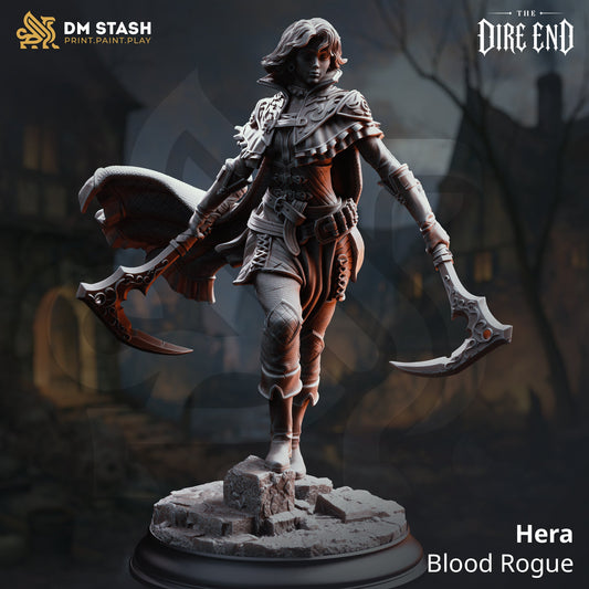 3D Printed Resin Miniature | 32mm Scale | The Dire End - Human Six Sided Society