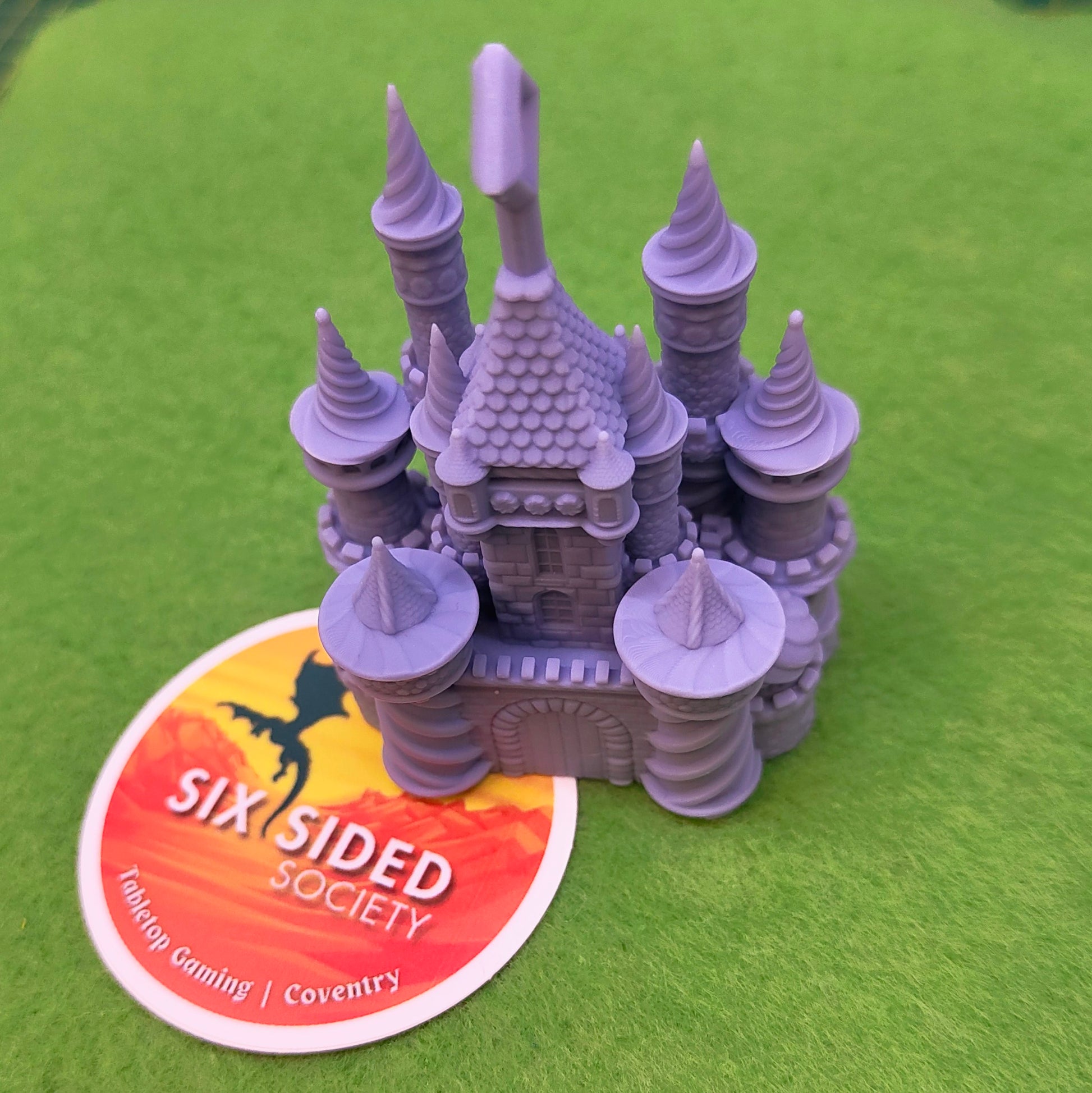 Candy Castle Resin Ornament | Sweet Geeky Holiday Paint Project - Six Sided Society