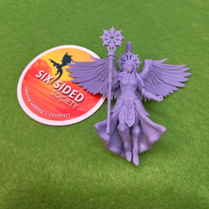 Paladin Angel Resin Ornament | Perfect Geeky Holiday Paint Project - Six Sided Society