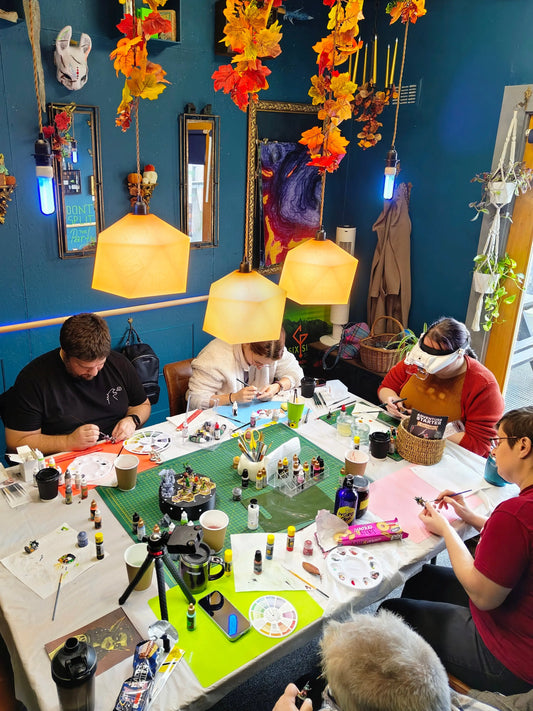 Sun 21st Jun | 11-3pm | Miniature Painting Social Six Sided Society