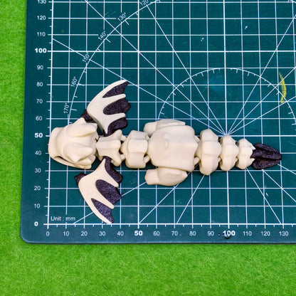 Flexi Marrow Dragon | 3D Printed Fantasy Companion - Six Sided Society