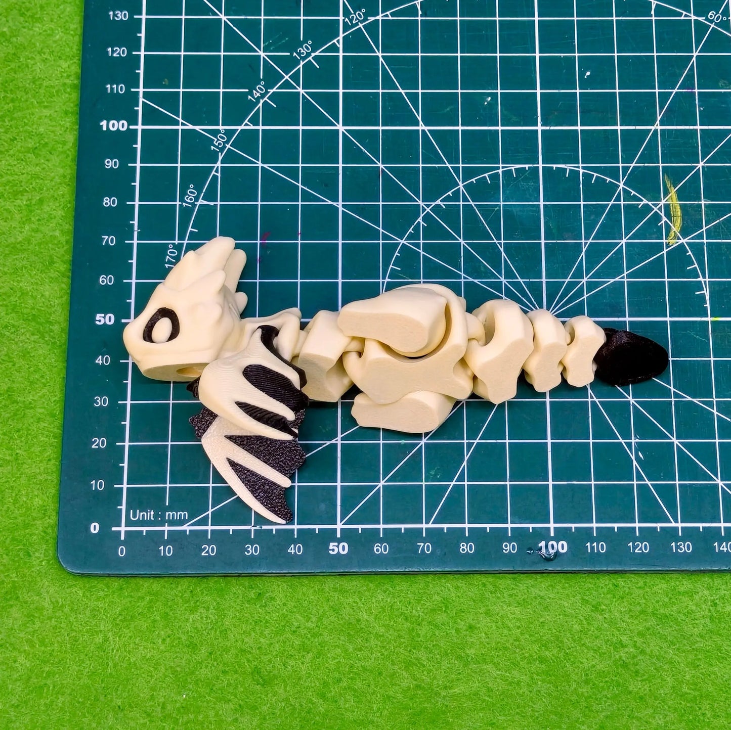 Flexi Marrow Dragon | 3D Printed Fantasy Companion - Six Sided Society