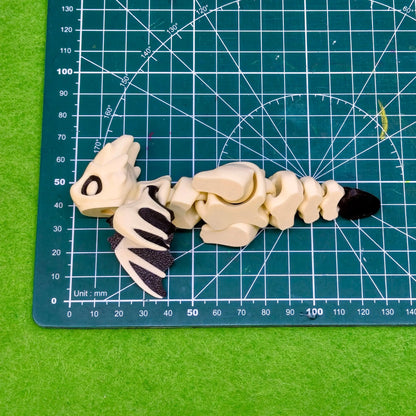 Flexi Marrow Dragon | 3D Printed Fantasy Companion - Six Sided Society