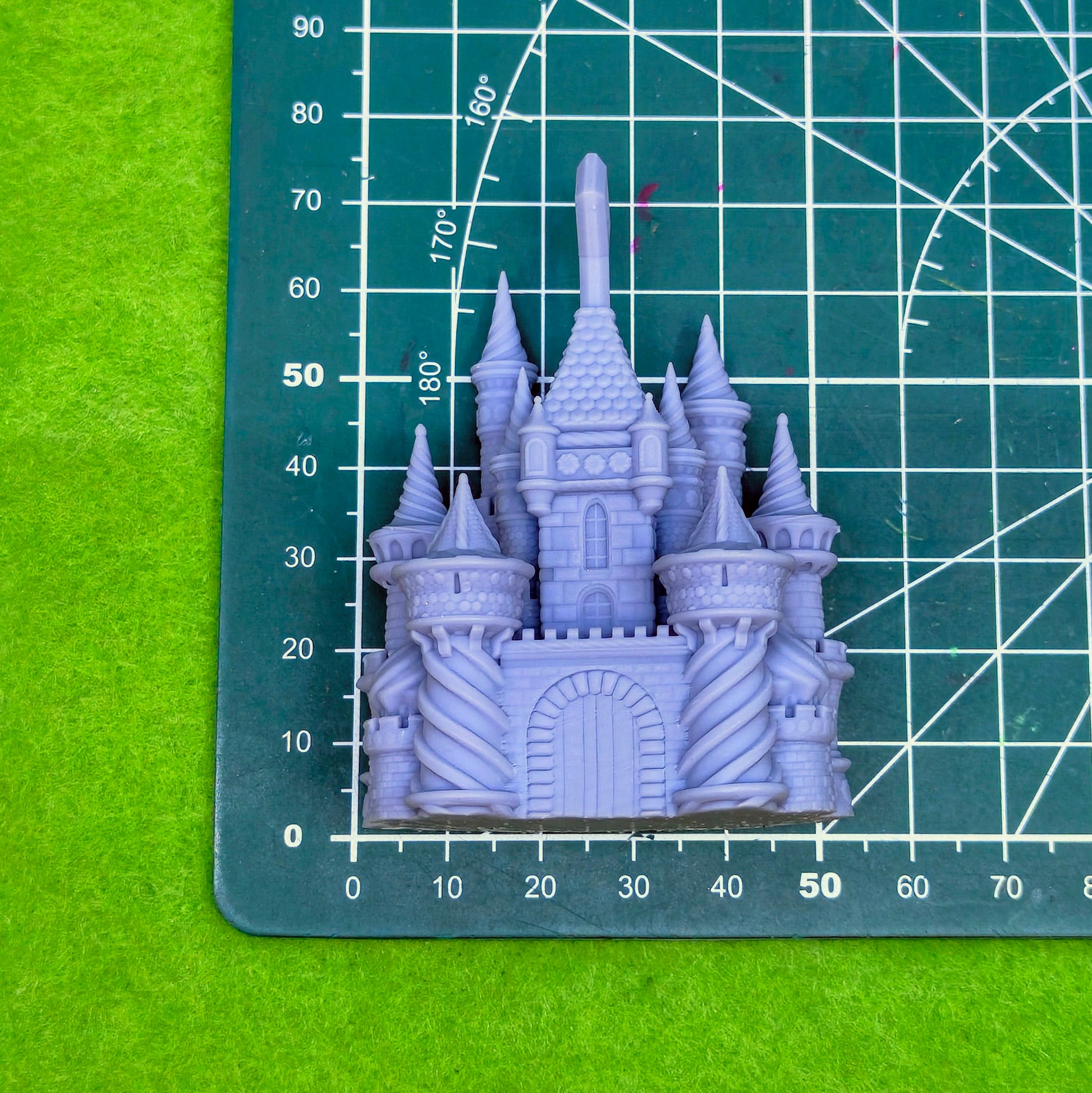 Candy Castle Resin Ornament | Sweet Geeky Holiday Paint Project - Six Sided Society