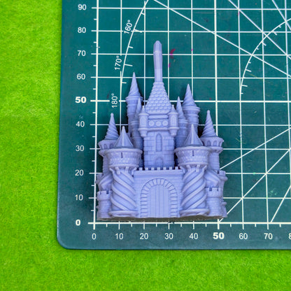 Candy Castle Resin Ornament | Sweet Geeky Holiday Paint Project - Six Sided Society