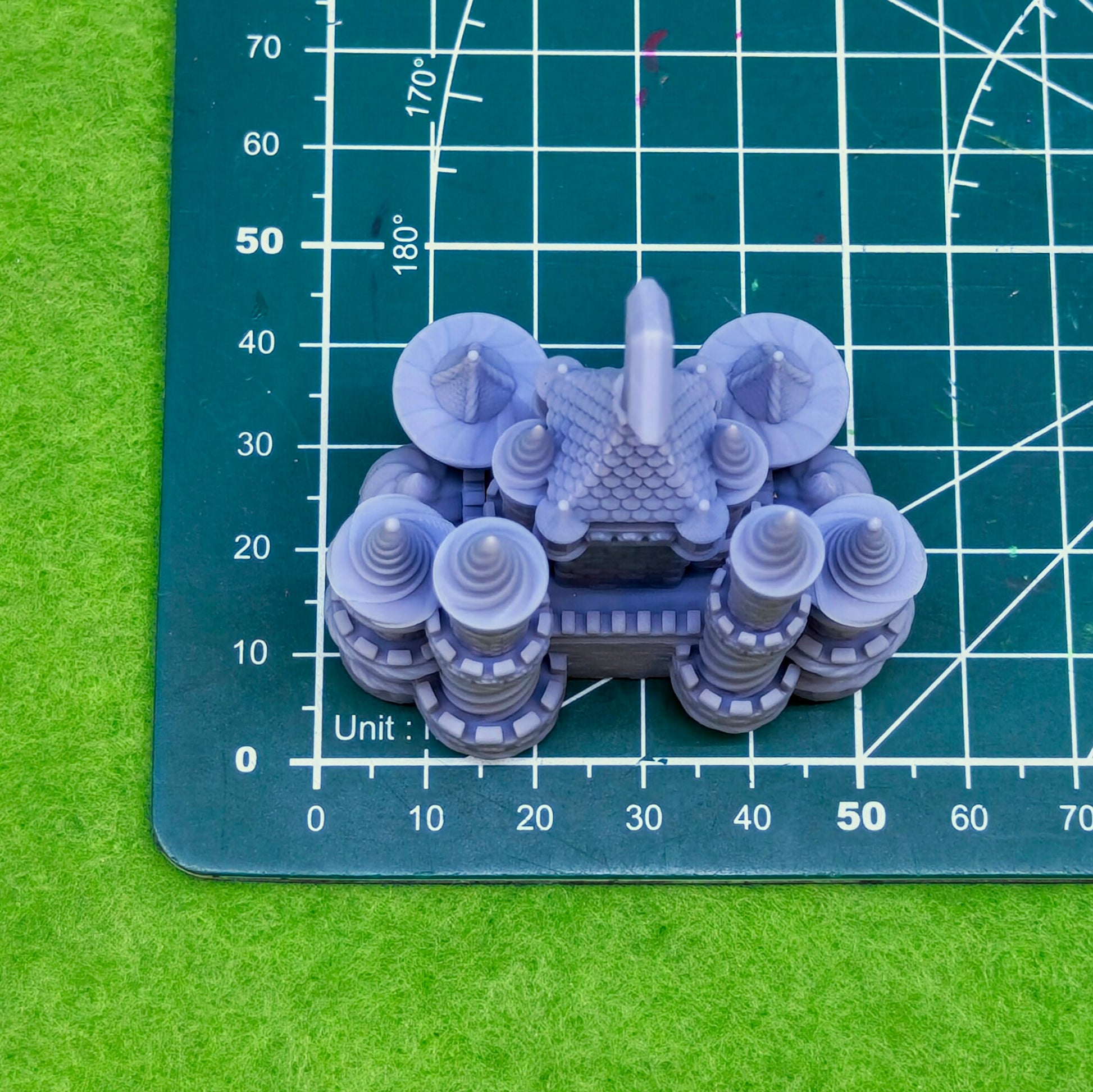 Candy Castle Resin Ornament | Sweet Geeky Holiday Paint Project - Six Sided Society