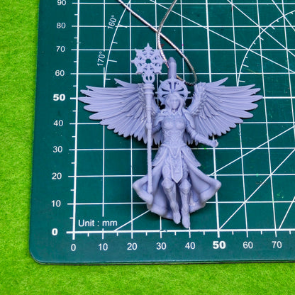 Paladin Angel Resin Ornament | Perfect Geeky Holiday Paint Project - Six Sided Society