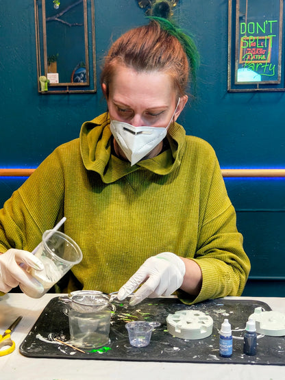 Sat 20th Jun | 2-3:30pm | Eco Resin Dice Pouring Six Sided Society Coventry UK
