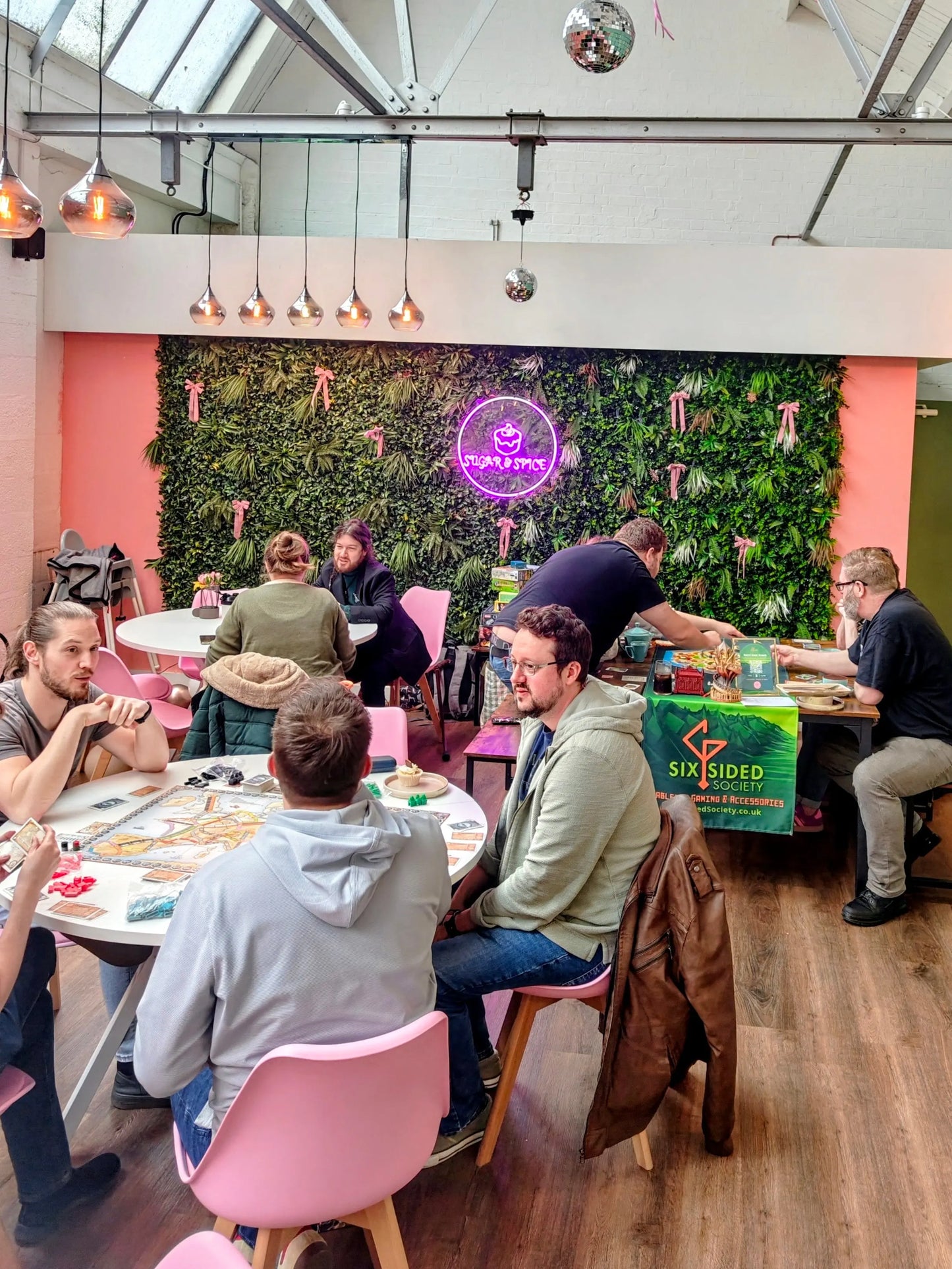 Sun 5th Apr | 11-3pm | Board Games Brunch @ Sugar & Spice - Six Sided Society