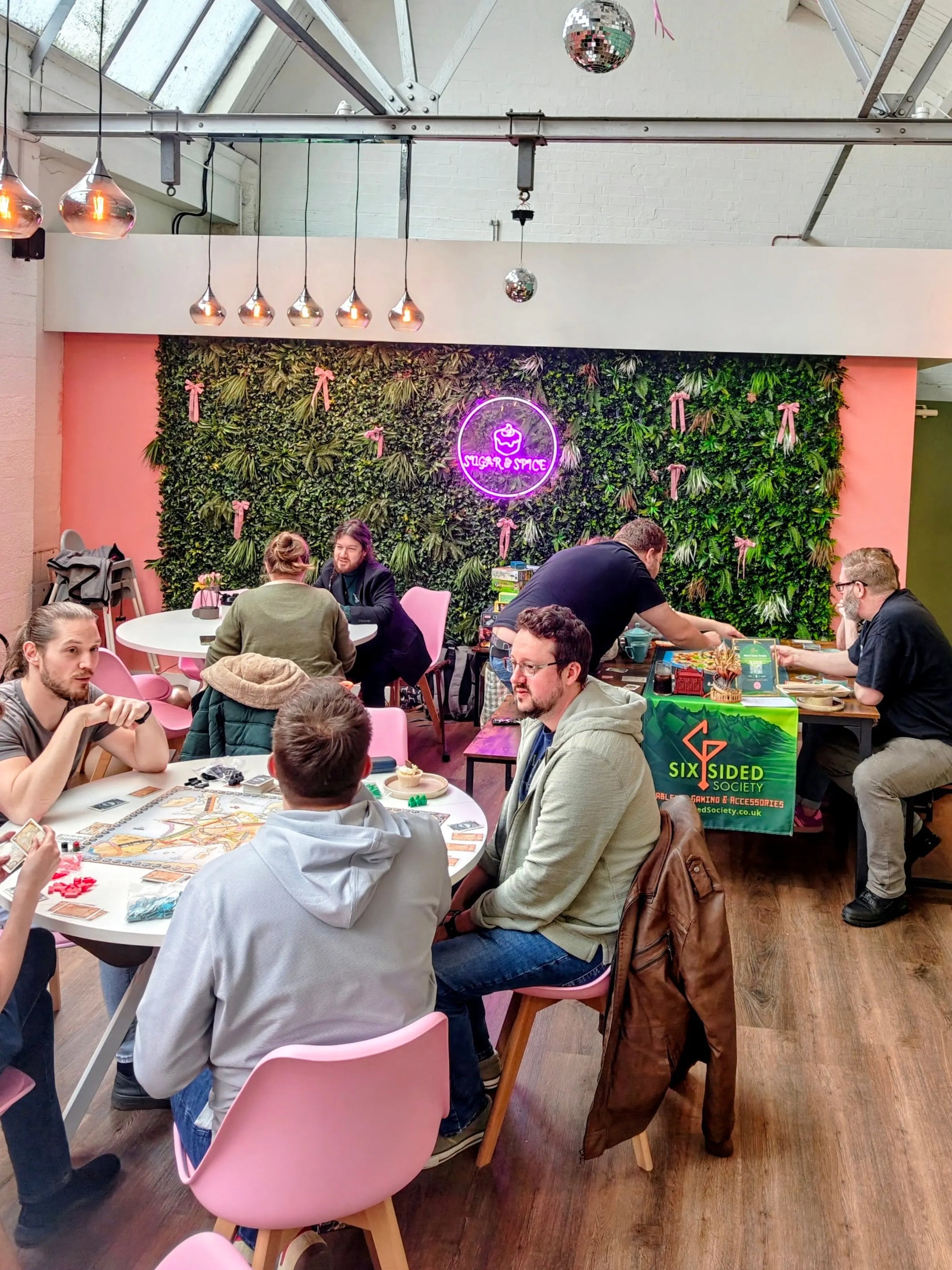 Sun 5th Apr | 11-3pm | Board Games Brunch @ Sugar & Spice - Six Sided Society