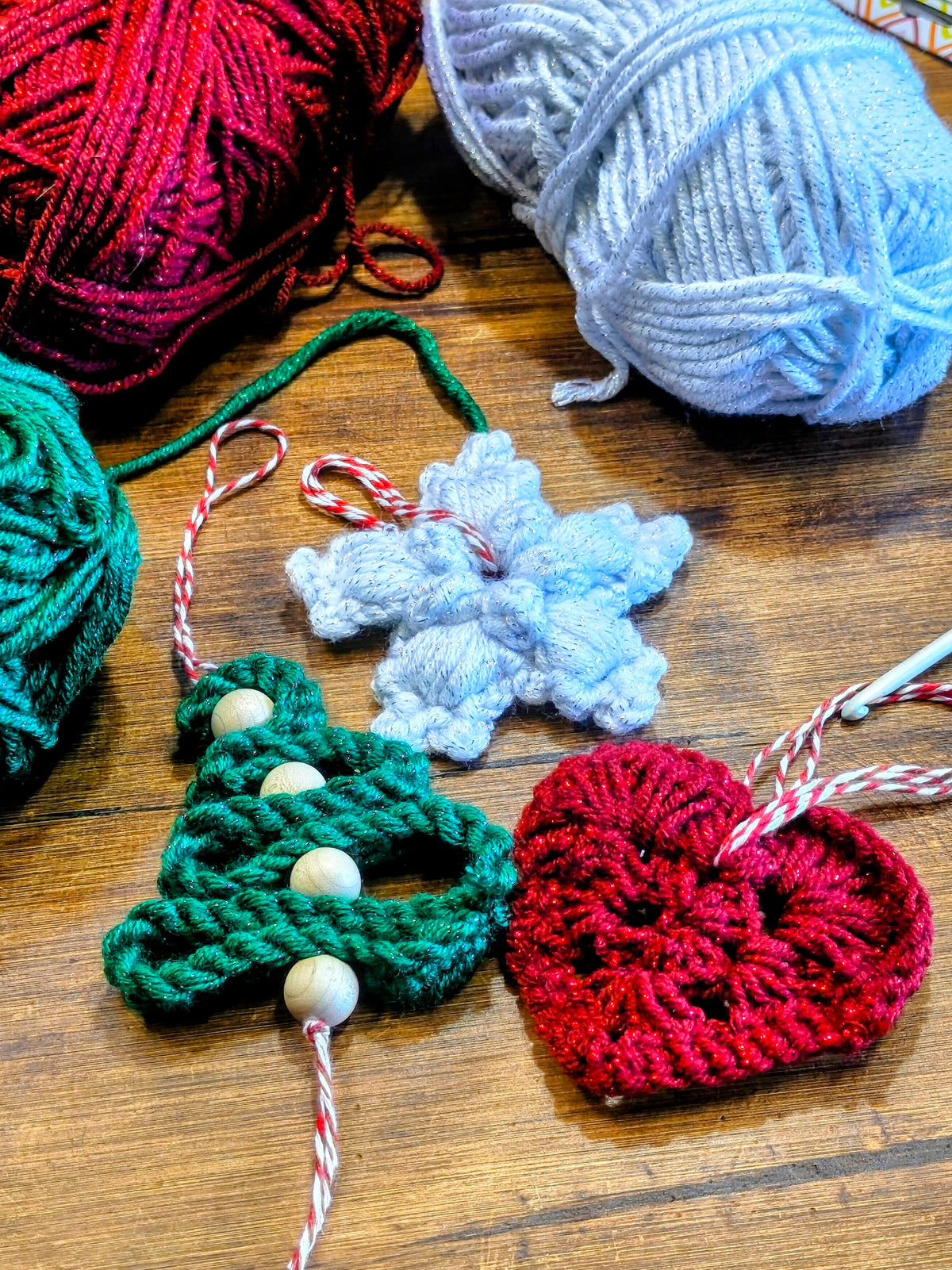 Sat 5th Nov | 4-6pm | Crochet Club Coventry - Xmas Ornaments Six Sided Society