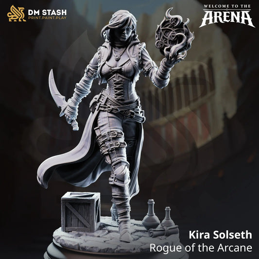 3D Printed Resin Miniature | 32mm Scale | The Arena - Human Six Sided Society