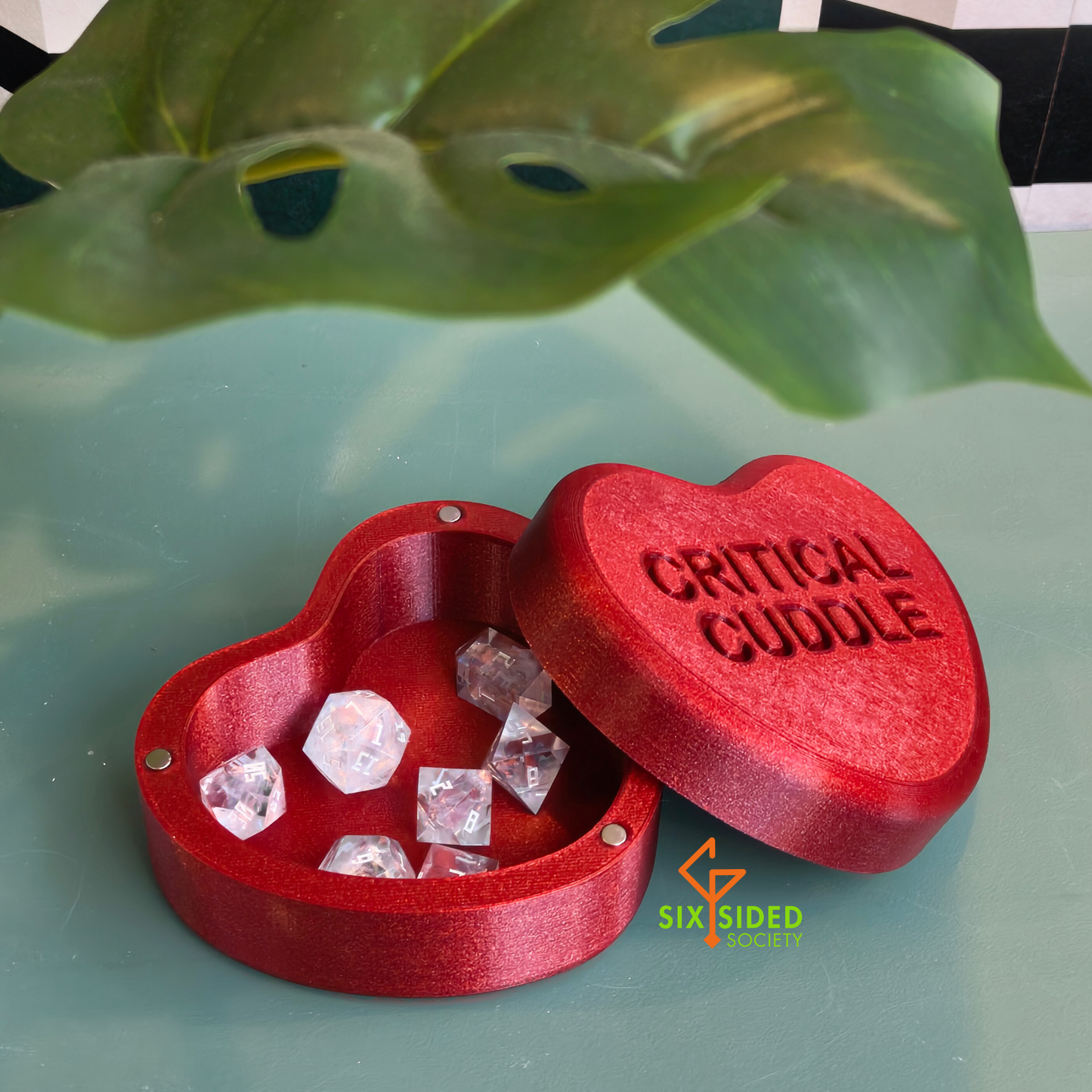 3D Printed Candy Heart Trinket Box | Critical Cuddle