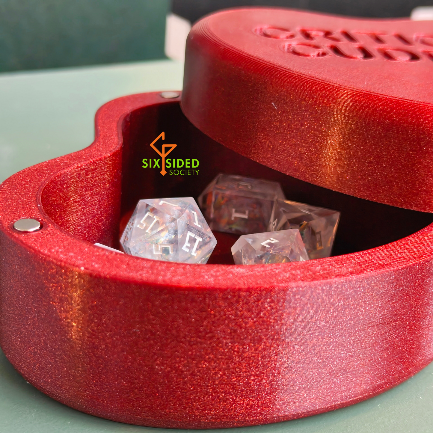 3D Printed Candy Heart Trinket Box | Critical Cuddle