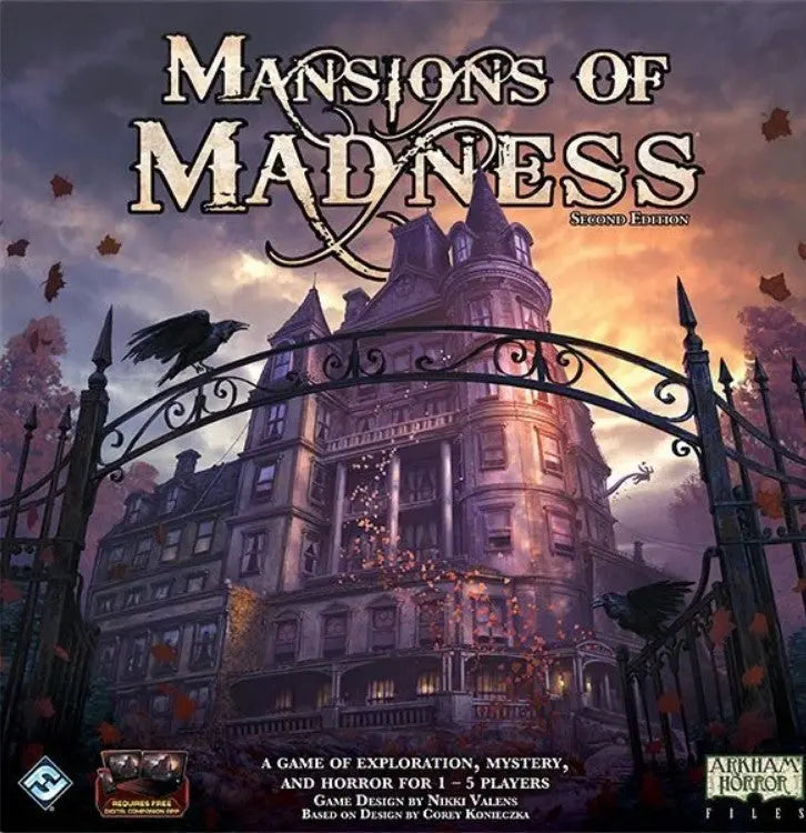 Fri 24th Apr | 6-10pm | Board game: Mansions of Madness Six Sided Society
