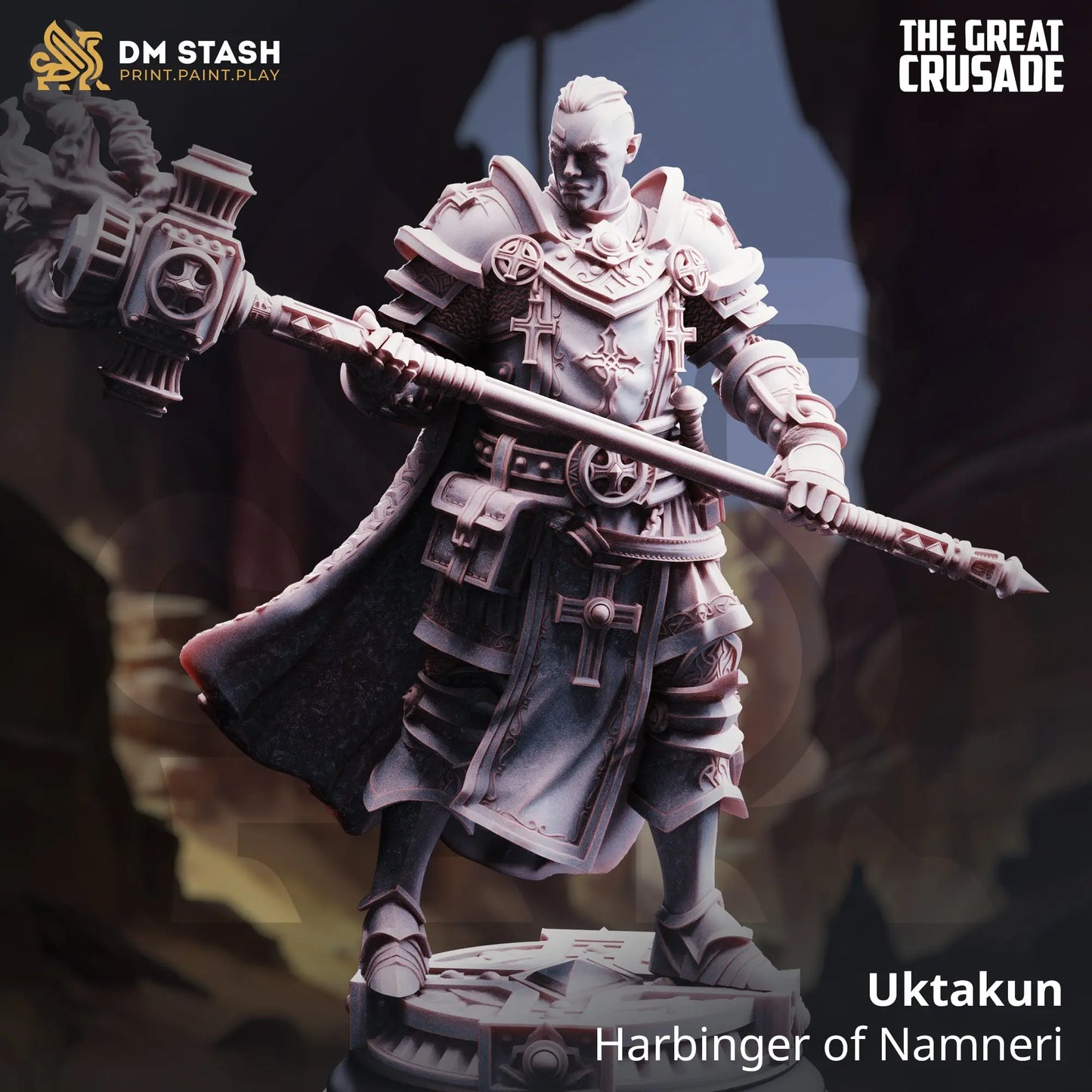 3D Printed Resin Miniature | 32mm Scale | The Great Crusade - Colossal - Six Sided Society  Coventry UK