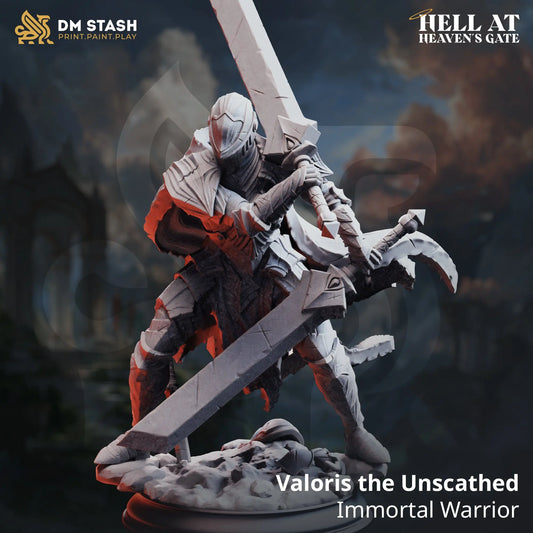 3D Printed Resin Miniature | 32mm Scale | Divine Gambit - Selvaneri - Six Sided Society UK