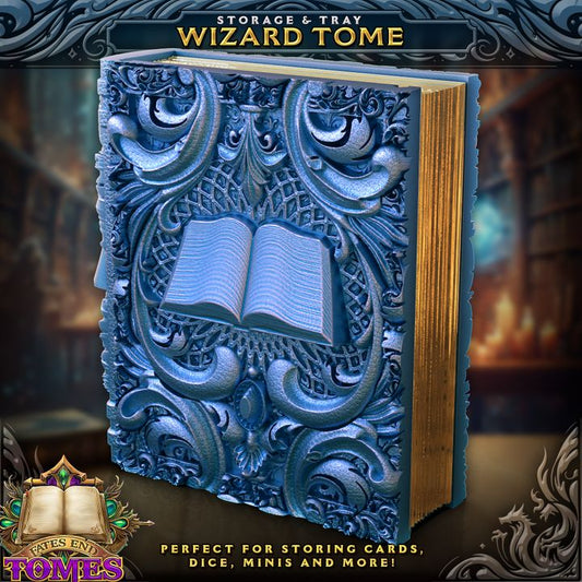 3D Printed Book Trinket Box | Small | Wizard Tome