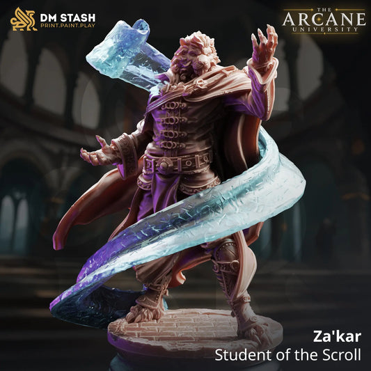 3D Printed Resin Miniature | 32mm Scale | The Arcane Univesity - Lionfolk