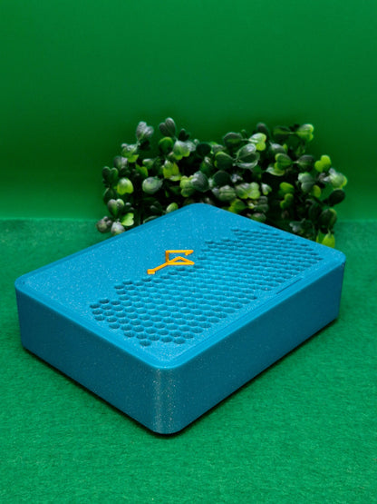 3D Printed Dice Box | Six Sided Society Brand Signature Dice Trinket Box | Large Six Sided Society