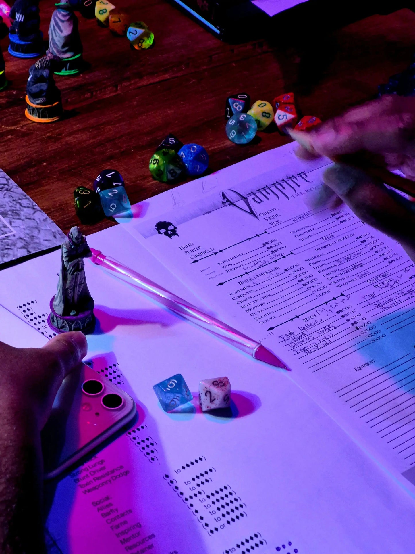 Tue 14th Apr | 6-9:30pm | RPG Vampire: The Requiem one shot - Part Two