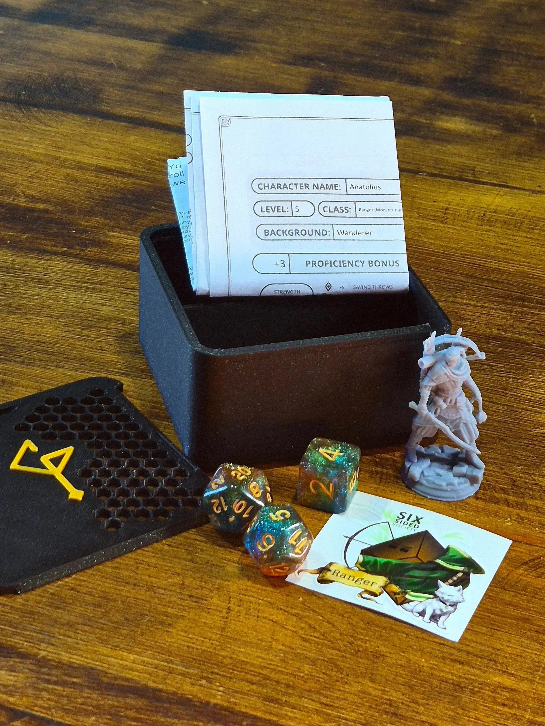Mystery Pocket D&D Character Bundle Six Sided Society