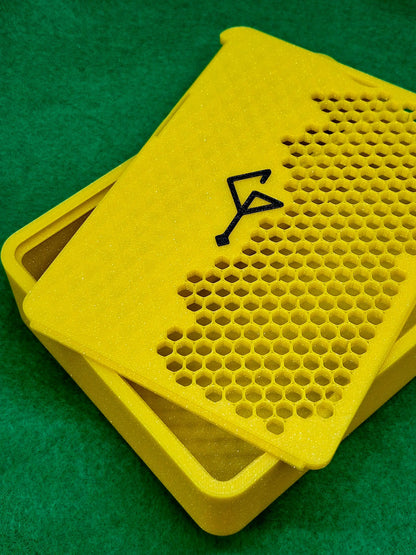 3D Printed Dice Box | Six Sided Society Brand Signature Dice Trinket Box | Large Six Sided Society