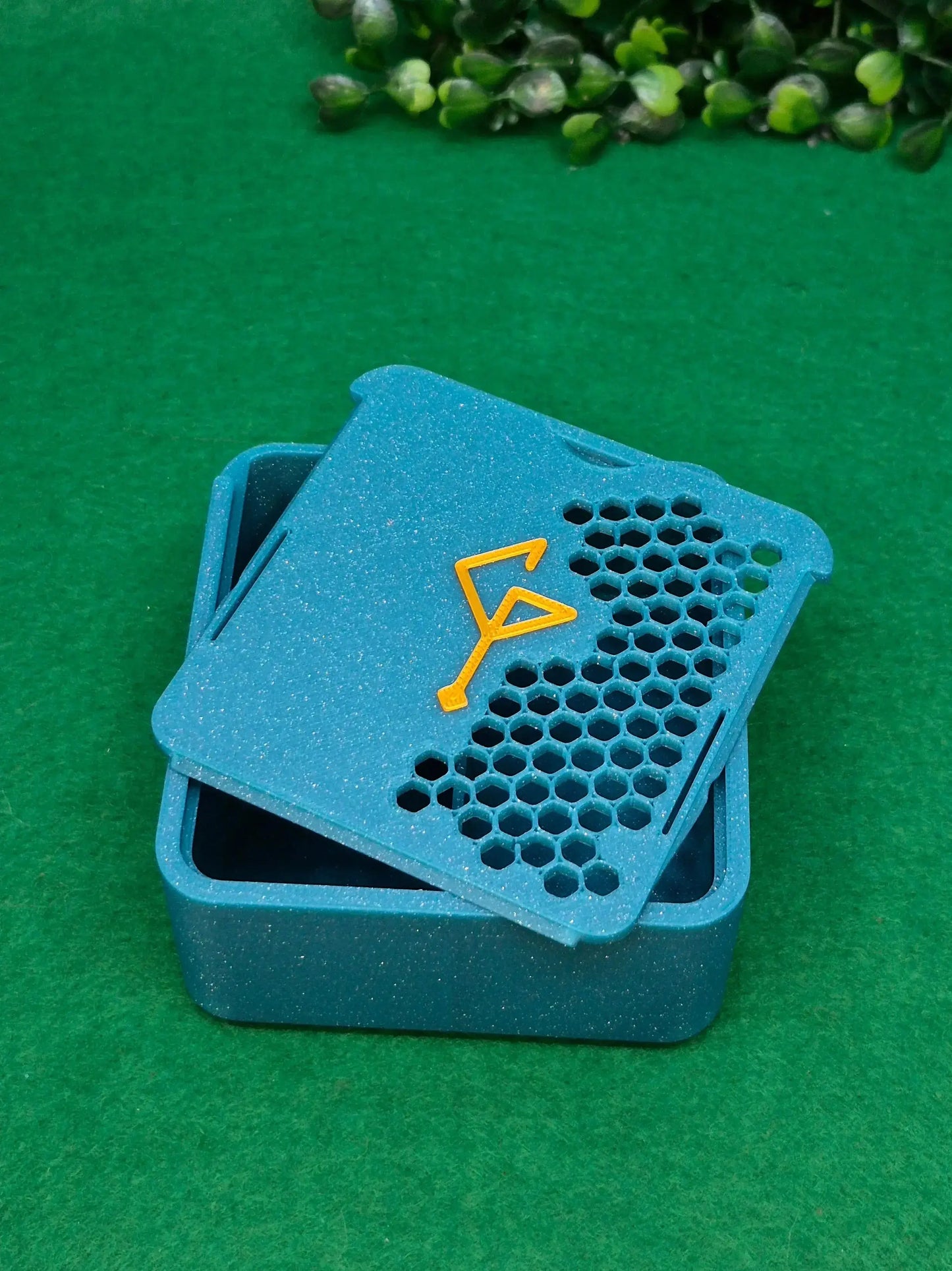 3D Printed Dice Box | Six Sided Society Brand Signature Dice Trinket Box | Medium Six Sided Society